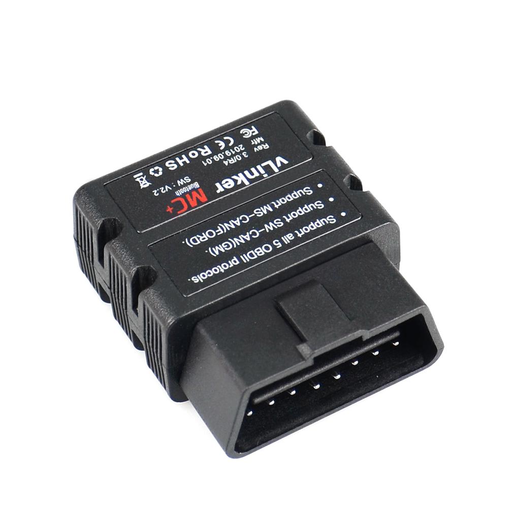 2024 BT OBD2 Scanner Vgate vLinker MC+ BLE ELM327 For Android/IOS/Windows ELM 327 wifi Car Diagnostic Scan Tool