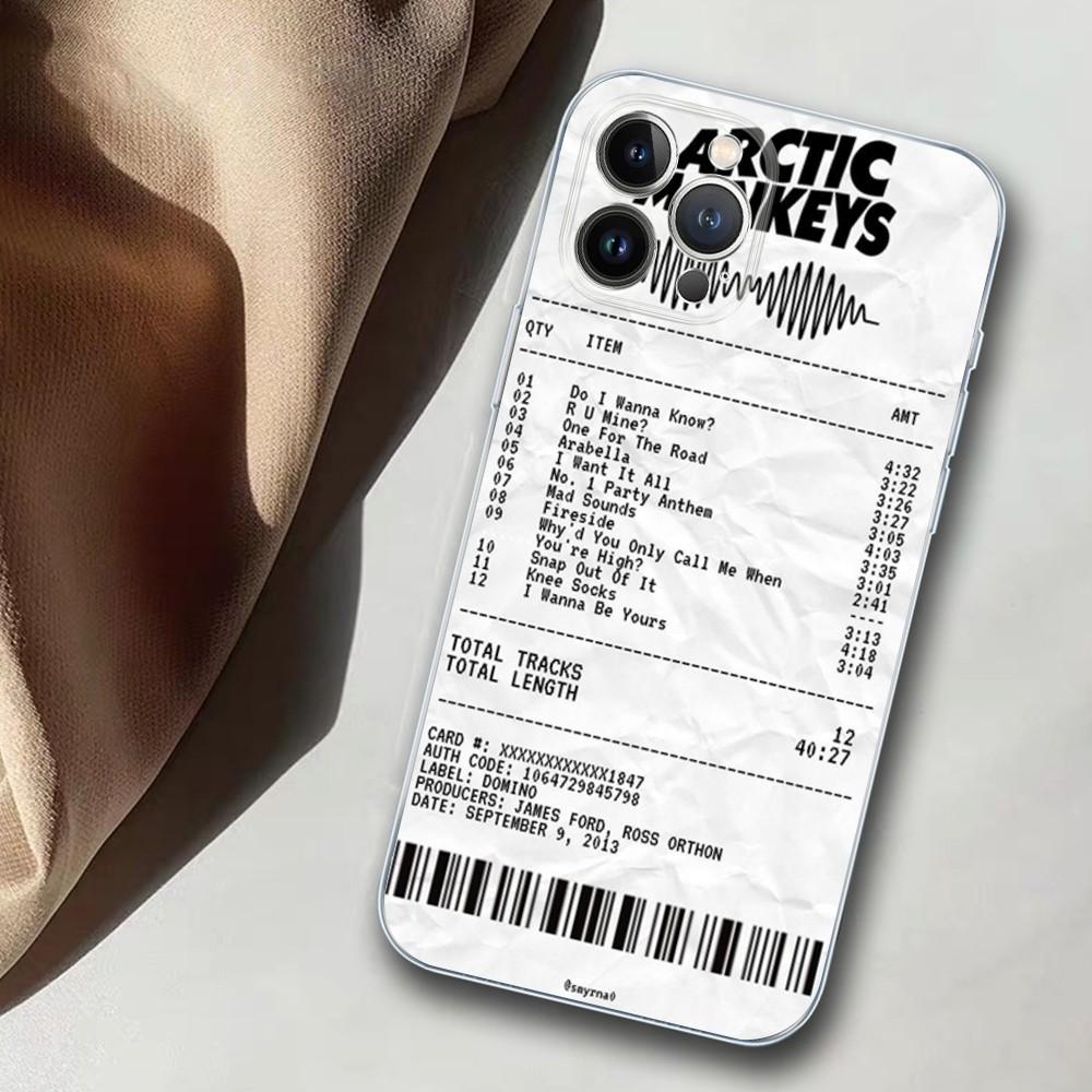 Arctic Monkeys Phone Case For iPhone 14 11 12 13 Mini Pro XS Max Cover 6 7 8 Plus X XR SE 2020 Funda Shell