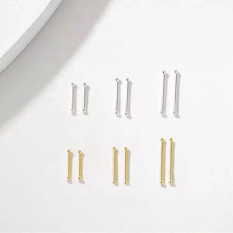 Invisible Earring Piercing Earrings Ball Nose Studs Pins Bone Piercing Jewelry for Women and Girls Male/Female Ear Studs