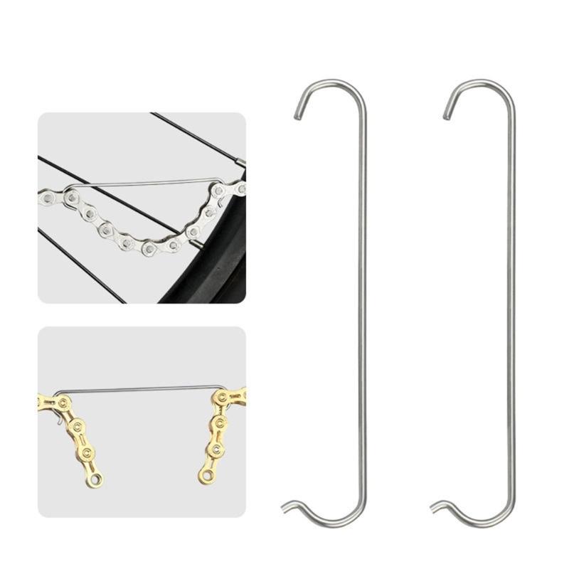10 Rustproof Bike Chain Repair Hook Cycling Accessories For On Mountain Or Road Bikes