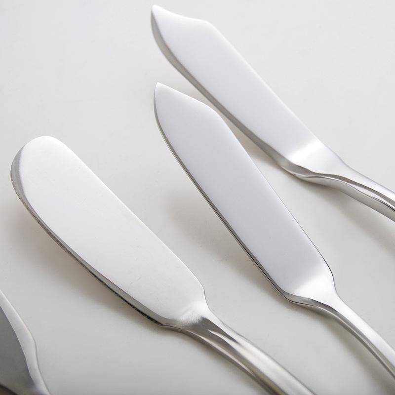 304 Stainless Steel Butter Knife, Jam Spatula, Butter Spreading Sauce, Cheese, Western Cheese, Kitchen Tools, Tableware