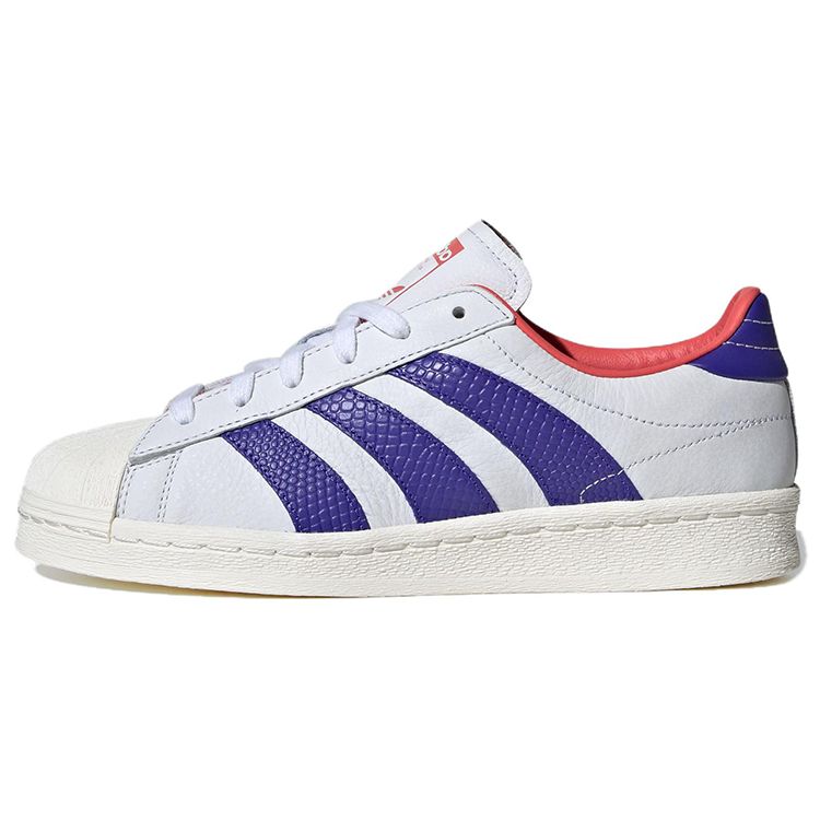 Adidas Originals Superstar 82 Low Top Sneakers Men Sneakers White Blue IE3054