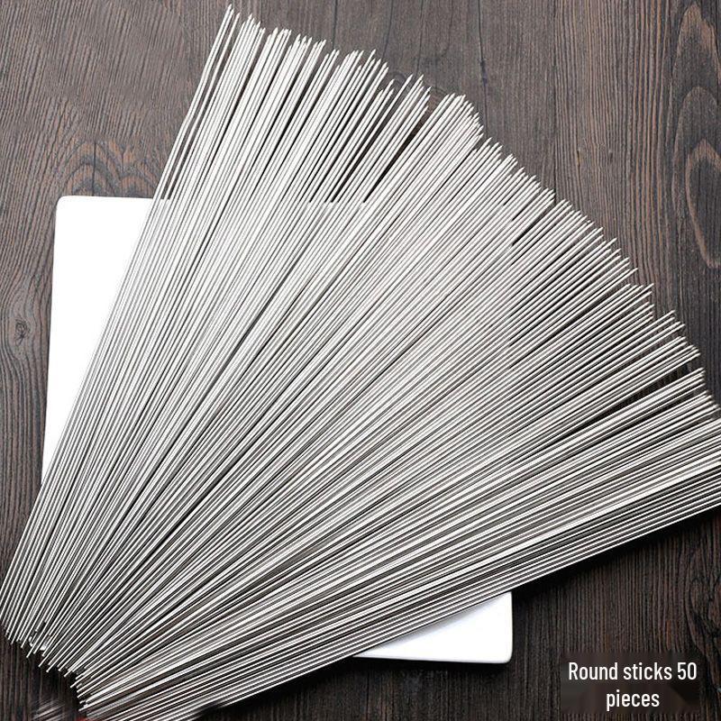 

Stainless Steel BBQ Skewers - Flat, Round, Iron, & Lamb Skewers for Grilling