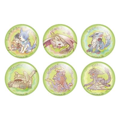 Monster Hunter Monster Hunter Rise Sunbreak Verformte Sammel-Anstecker 1 Box mit 6 Stück