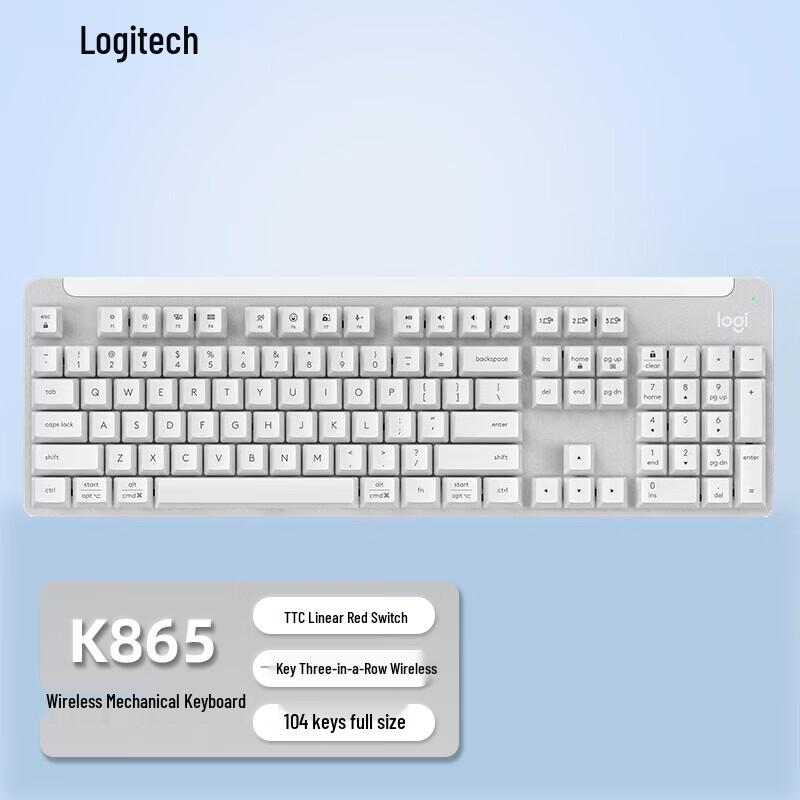 Logitech K865 Wireless Dual-Mode Mechanical Keyboard