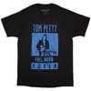 Tom Petty & The Heartbreakers - Full Moon Fever Blue - Black T-shirt