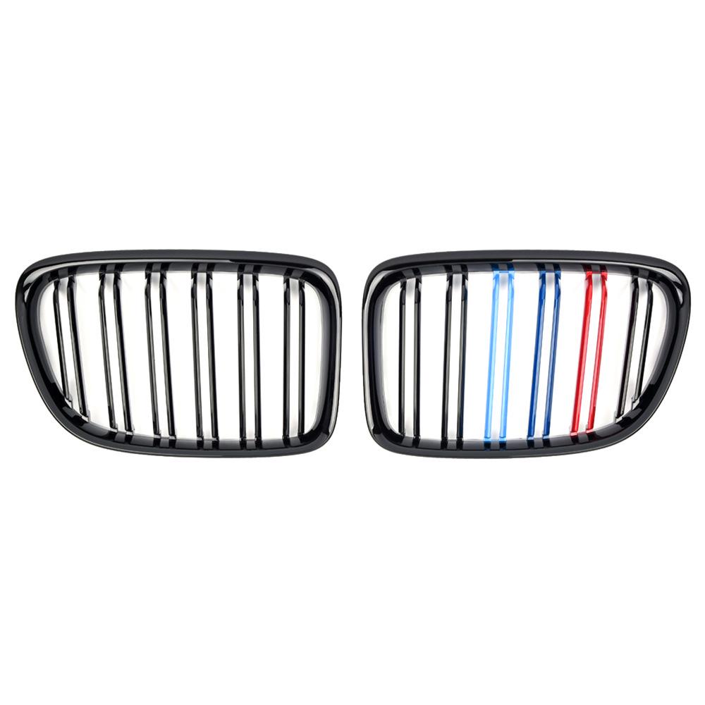 Upgraded Tri-Color Grille for BMW X1 E84 2010-2015 Double Line Model