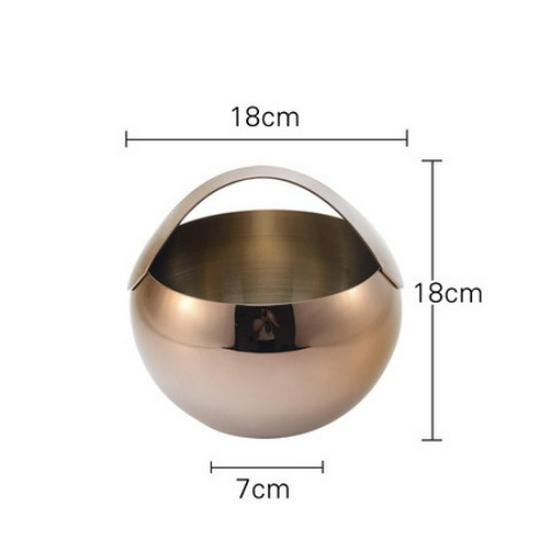 3L Stainless Steel Double-Layer Insulated Ice Bucket & Creative Beer/Wine Barrel Lunch Box