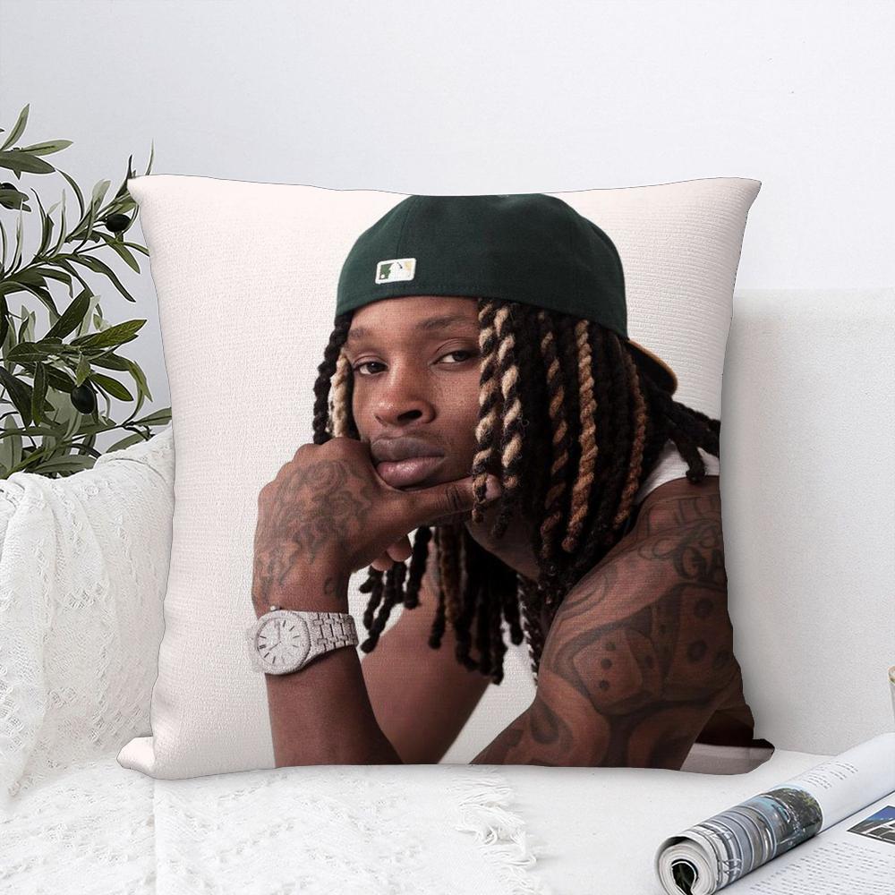 

Hot Singer K-King V-Von Pillow Case Plush Fabric Soft Pillowcase Double Sided Print Sofa Cushion Cover Throw Pillow Cover 16x16Inch