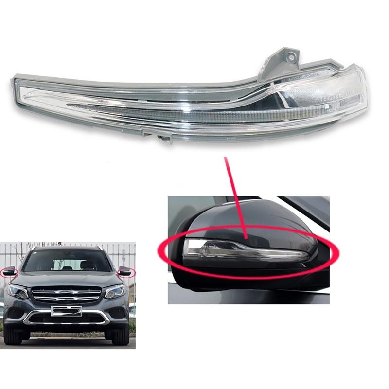 1/2pcs Car LED Side Rearview Mirror Light W/Housing For Mercedes Benz V-Class/Metris/Vito W447 2015- Rear Mirror Cover Cap