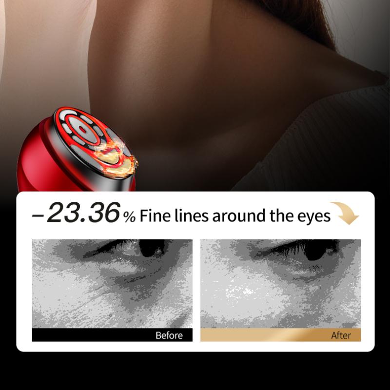 Instrument de frumusețe cu microcurent EMS Canon de colagen Instrument de îngrijire a pielii pentru uz casnic Instrument de ridicare și fermitate a ochilor