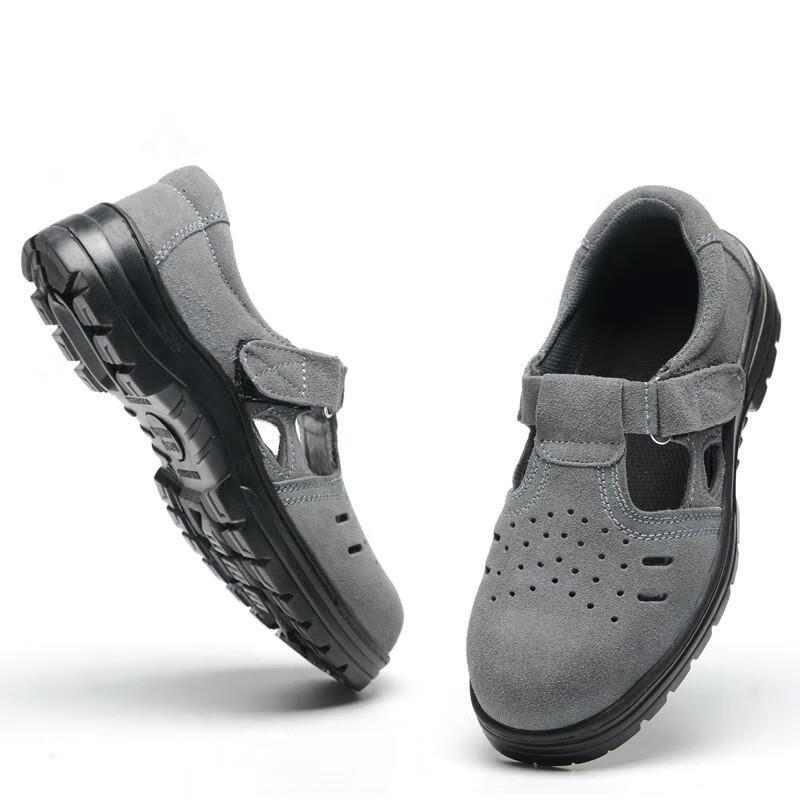 HANDUNYOU Lightweight Steel Toe Safety Work Shoes