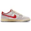 Nike Dunk Low Athletic Department - Picante Red Unisex Sneakers Grey Sail Photon-Dust FJ5429-133