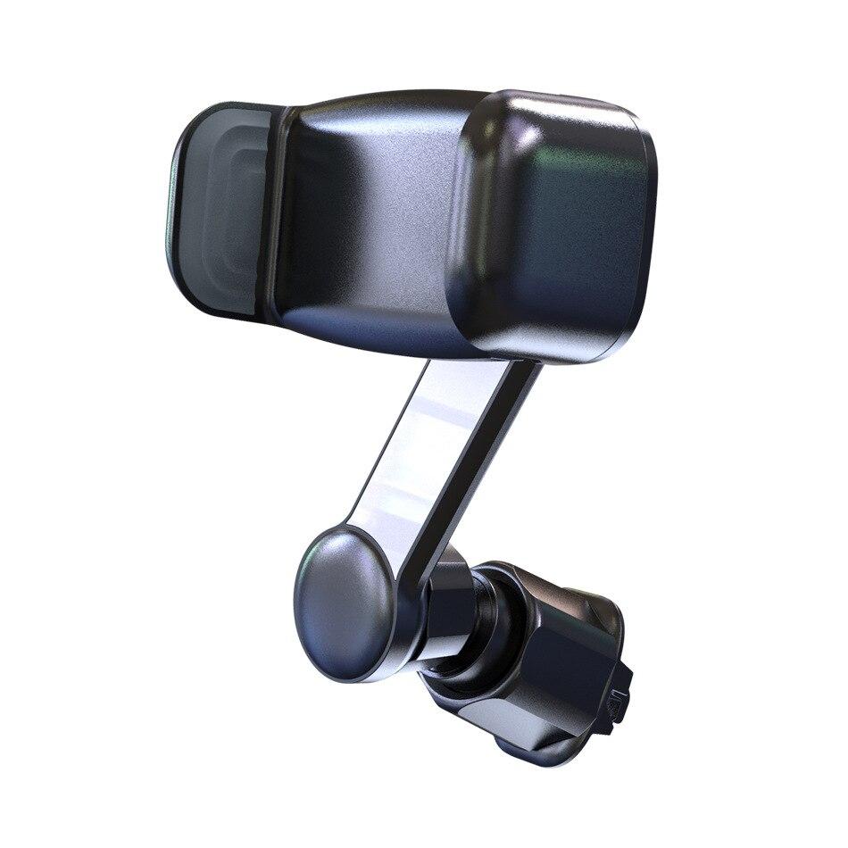 Car Phone Holder with Double Adhesive - 360° Stereo Rotation Hook Type Holder for Auto Supplies