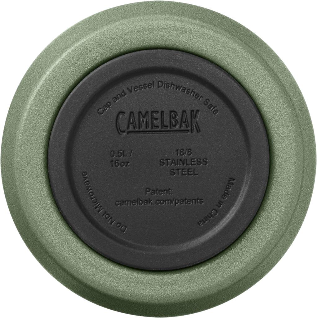 CamelBak Horizon Vakuum hält heiße oder kalte Getränke heiß oder kalt bis zum Kratzer zum Becher, 350 ml, Moos, Isoliert, [Harte Tische] [Ruhiger Ort]