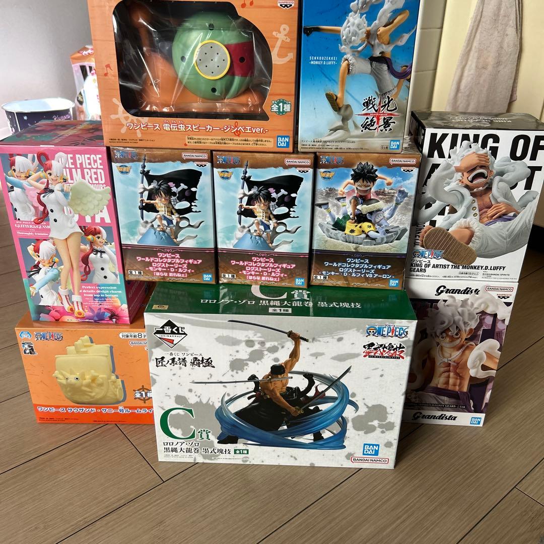 One Piece figure bulk unopened.