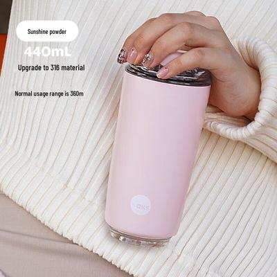 AKS Portable Insulated Stainless Steel Coffee Mug