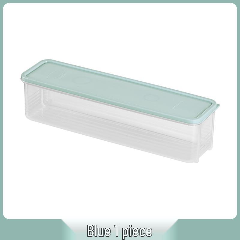 Prostokątny plastikowy pojemnik do przechowywania żywności na makaron, jajka i owoce - Szczelny i bezpieczny do lodówki