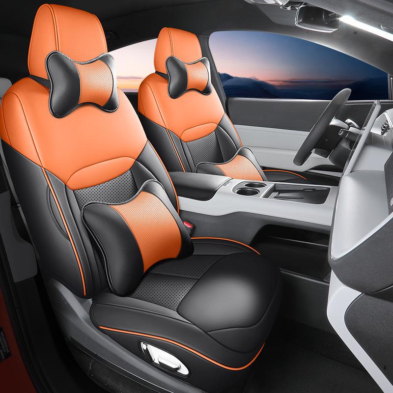 XPENG G6 2023 Leather Car Seat Covers: All-Season, Full Coverage for Electric Models