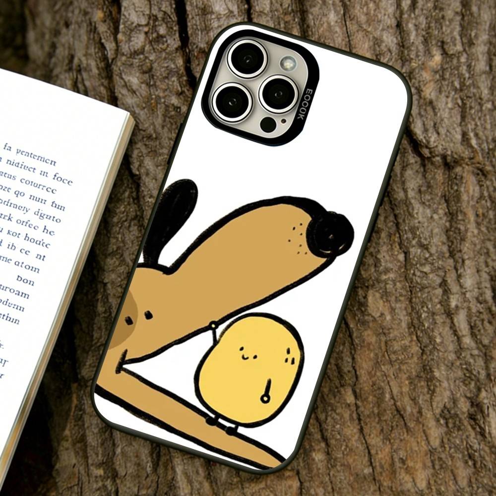 Cute potato Phone Case For iPhone 17,16,15,14,13,12,11 Plus,Pro Max,XS,Colorful Silver Phone case Funda Cover