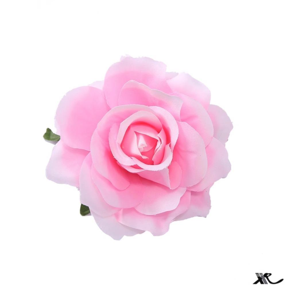 White Camellia Shaped Hair Clip With Small Flowers On Head Floral Internet Famous Atmosphere Side Women