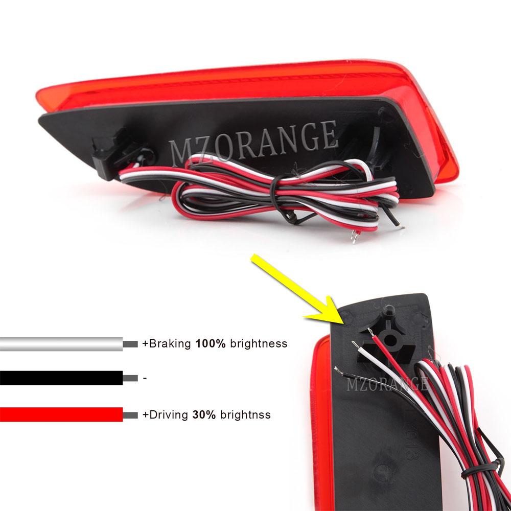 Reflector LED pentru bara spate pentru Toyota Corolla 2011 2012 pentru Lexus CT200h Lampă de avertizare parcare Accesorii auto stopuri