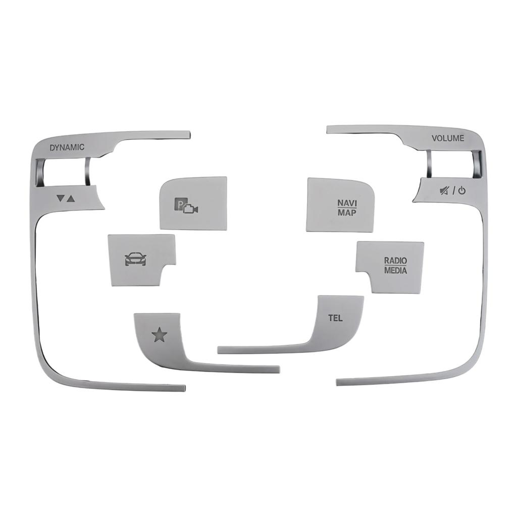 01          Autocolante Decorative pentru Butonul Media Mouse al Consolei Centrale a Mașinii Pentru Mercedes EQB Autocolante Decorative pentru Butoane Accesorii Auto