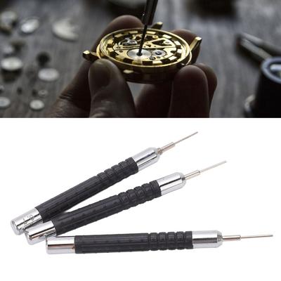 3pcs 0.7mm 0.8mm 0.9mm Pin Size Watch Band Link Remover Pin Punch Design with Alternative Needles Watch Pin Removal Tool