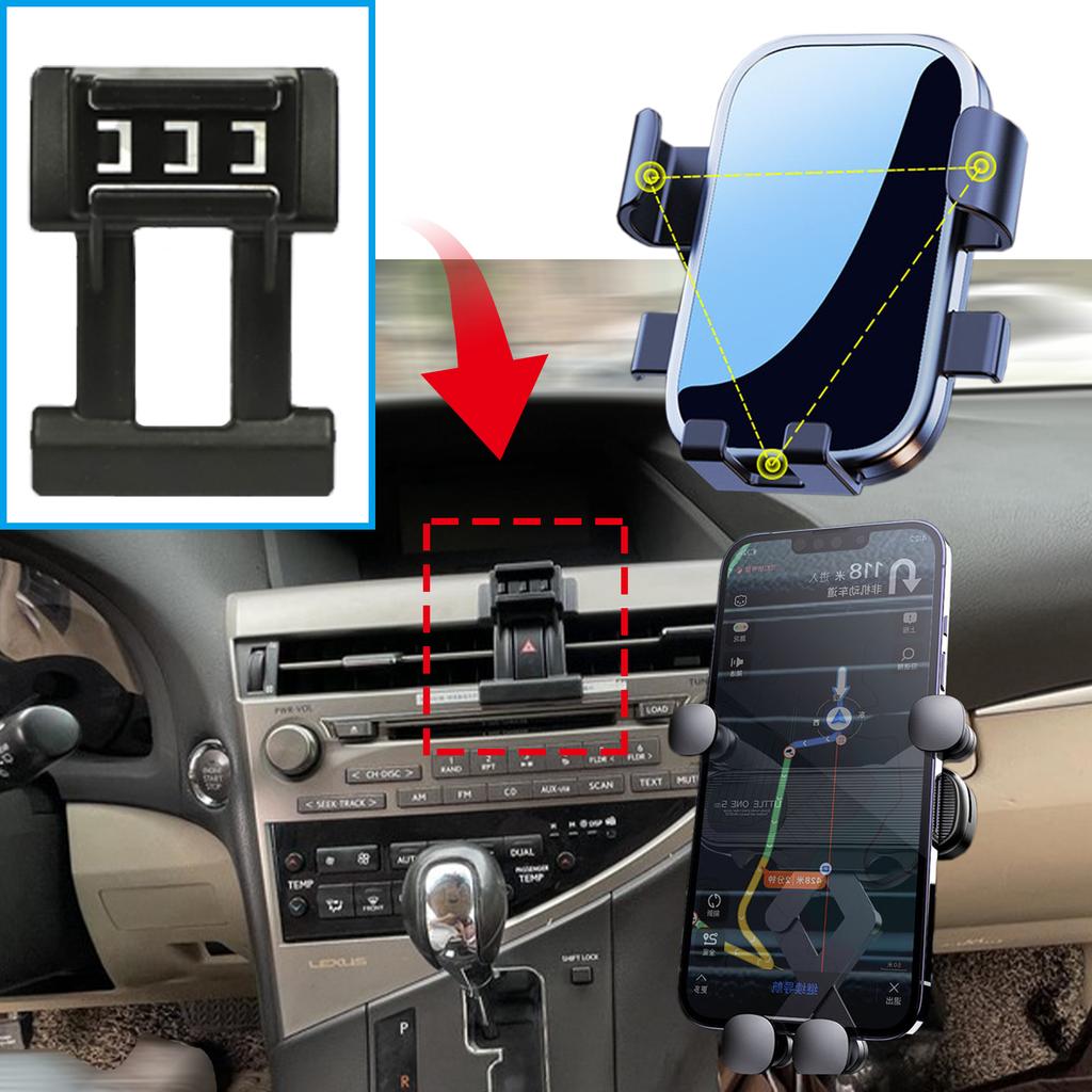 For Lexus RX RX270 RX350 450 450h AL10 2009 2010 2011 2012 2013 2014Car Mobile Phone Holder GPS Bracket Navigation Stand Auto