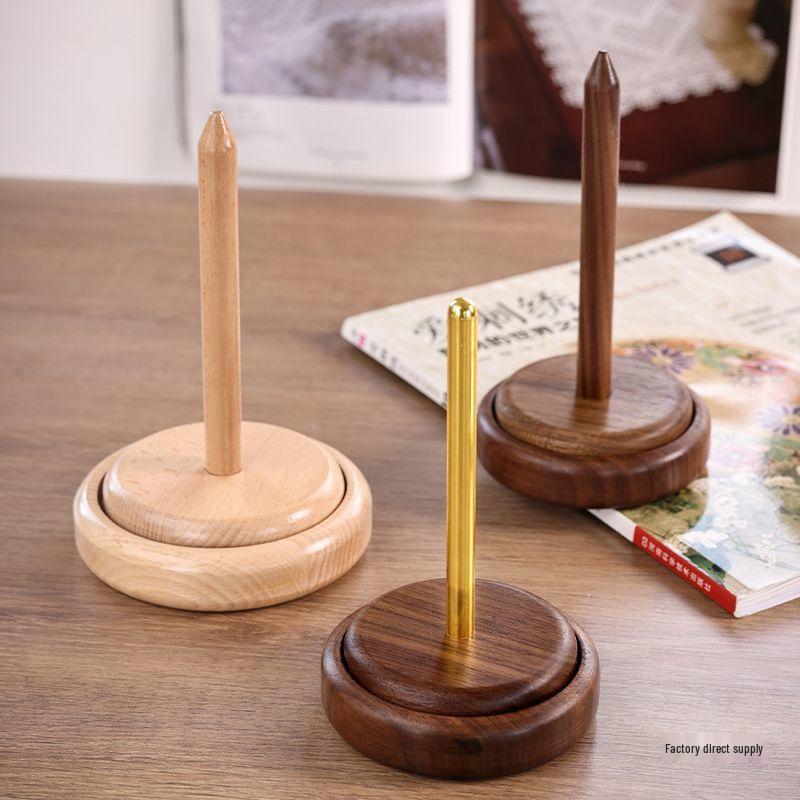 Kendin Yap Örgü için Dönebilen İplik Sarıcı ve Bobin Saklama Aracı