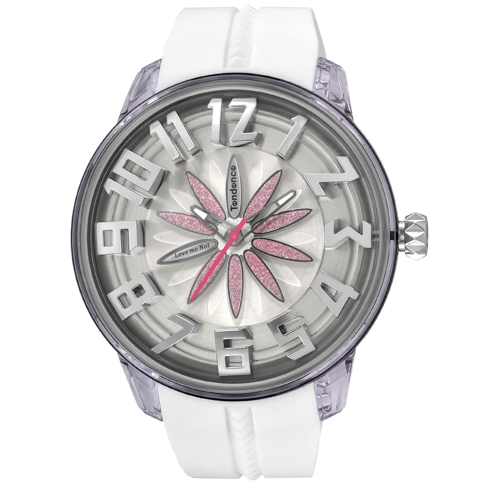 

Watch King Dome Silver Dial Polyamide Mineral Glass Quartz 50MM Watch TY023004P White [Tendence] Women s [Item]