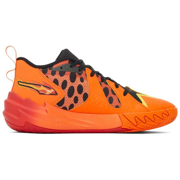 Cheetos X Puma Scoot Zeros Flamin Hot Unisex Sneakers Orange For-All-Time-Red Rickie-Orange 309840-02