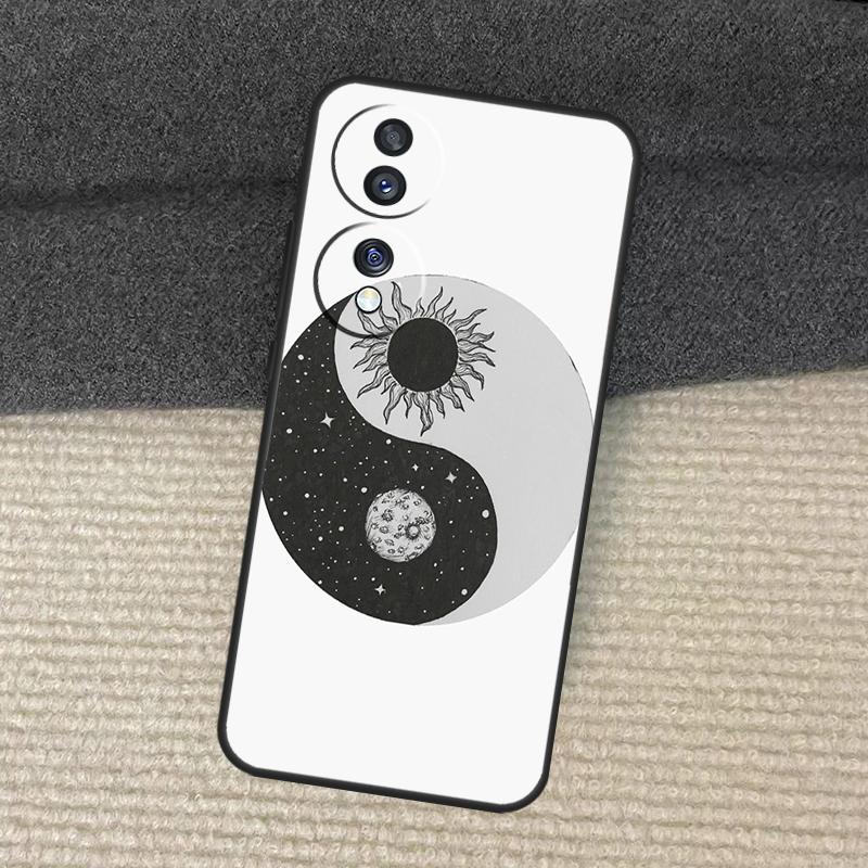 

Sun Moon Aesthetic Case For Honor Magic 7 5 6 Pro Honor 200 Pro 50 70 90 Lite X8b X9a X8a X8 X9 X9c X9b Cover Honor Magic5 Lite