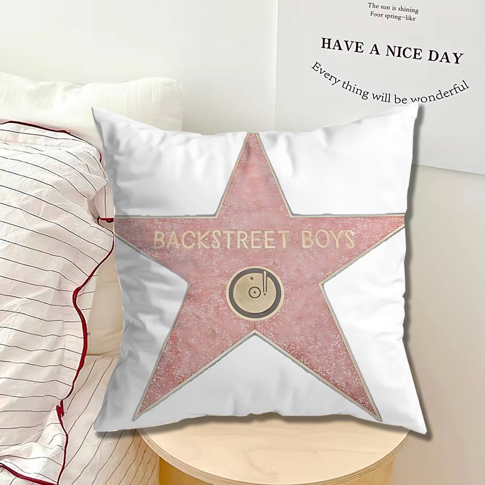 I Want It That Way BSB Pillow cases Organic Linen Pillow Case DoubleSided Print Cushion Cover for Sofa Home Decor Gift