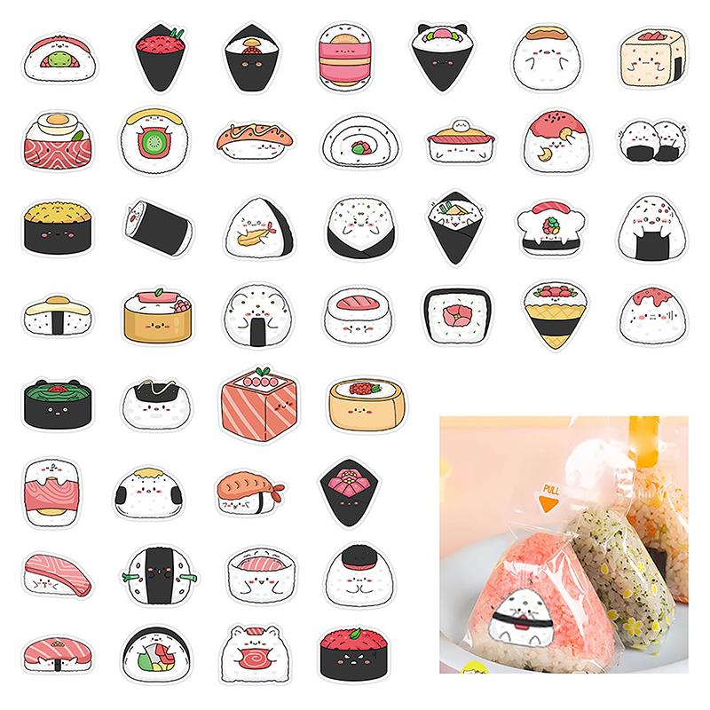 

60 шт. мультяшные японские наклейки на суши, милые наклейки на игрушки своими руками, машинки, чемоданы, скейтборды, ноутбуки, наклейки с граффити, подарки