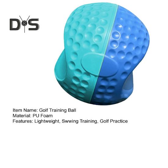Golf Swing Training Aid PU Foam Ball Golf Swing Posture Correcter Indoor Outdoor Golf Practice Equipment for Beginners And Professionals