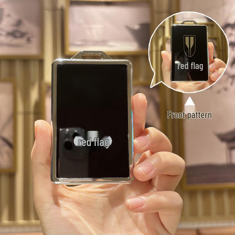 

Роскошный чехол для ключа автомобиля Hongqi HS5/HS7/H5/H7 - Высококлассный дизайн унисекс с пряжкой