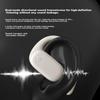 Newmine Bluetooth Headphones, Bone Conduction, Ear-Hook Style, Long Battery Life, Noise Reduction, White