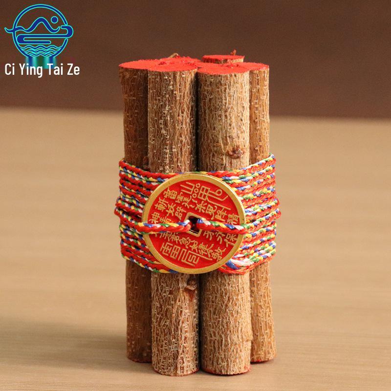 Hand-Polished Natural Peach Wood Branches for Calming Nerves and Peaceful Sleep