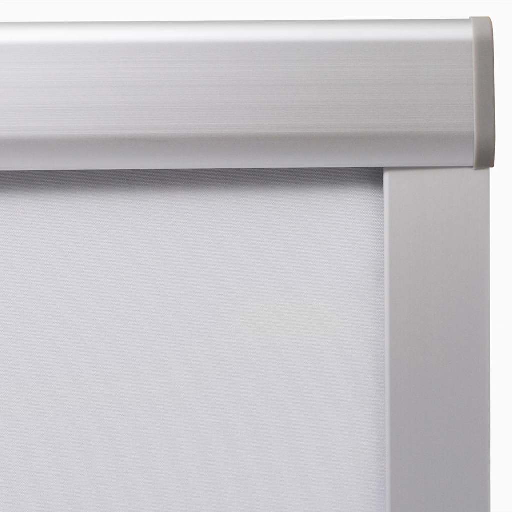 Vidaxl Blackout Roller Blind, White, Ck04