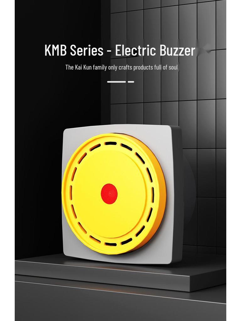 Kaicon Buzzer Alarm: 24V/220V Bird Repellent, Reversing High-Decibel Sound and Light Horn KMB Huan.