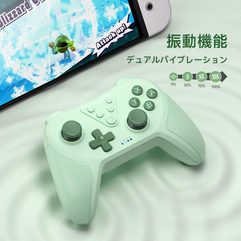 REDSTORM Switch Wireless Bluetooth HD Turbo Rapid Genuine Controller with Gyro Compatible with Switch Pro Switch and Switch OLED Includes Japanese