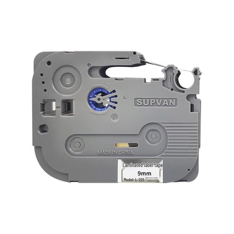 Suofang L-221 9mm Laminated Label Tape