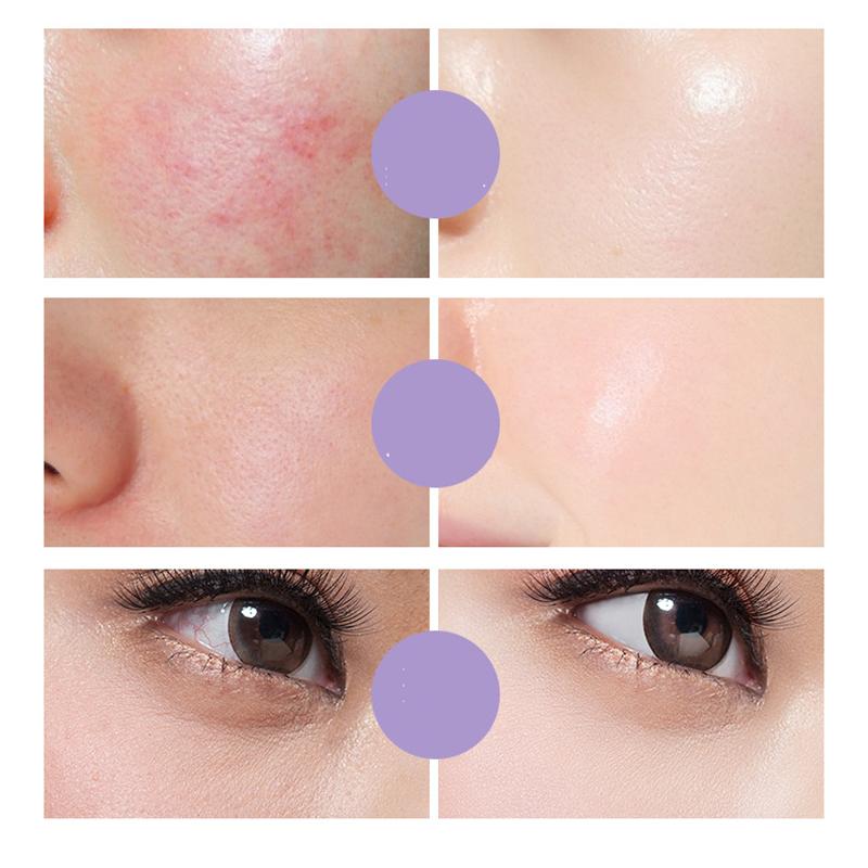 Crema base traslucida con sensazione d'acqua Illumina il tono della pelle Trucco nudo naturale Crema senza trucco Correttore idratante Crema Bb
