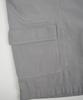BIRBANTE Cation Washed Cargo Half Pants - Light Grey