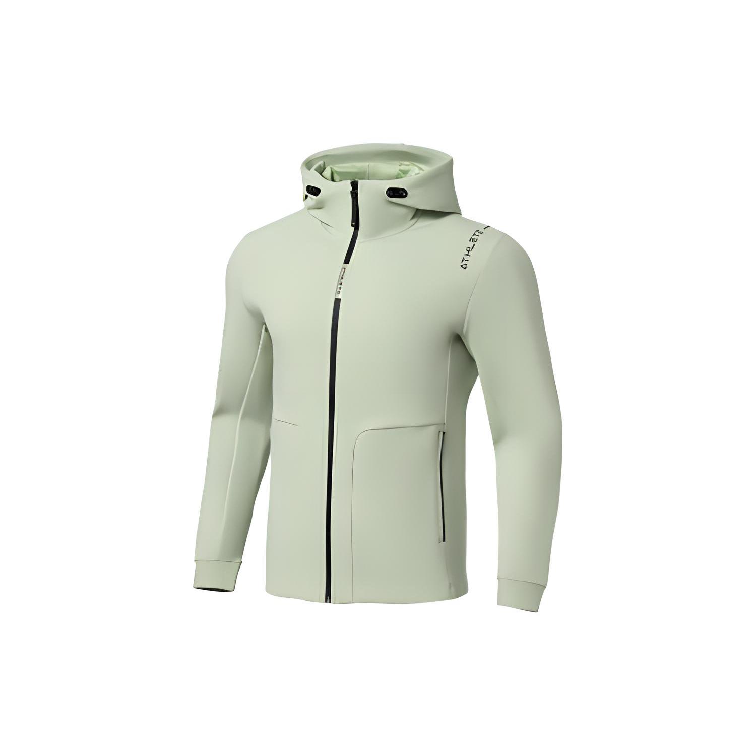 Мужская толстовка Li Ning Аква-селадоновый зеленый AWDS093-3 XXL
