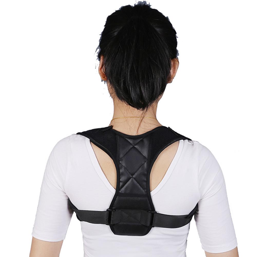 Back Posture Corrector Adjustable Shoulder Brace Lightweight Shoulder Support Belt Portable Spine Alignment Brace for Men Women
