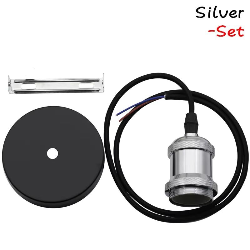 E27 Retro Ceiling Pendant Lights Base Vintage Chandelier Hanging Lamps Holder Bedroom Industrial Loft Indoor Lighting Decor