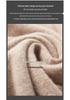 Men's Pure Wool Half-High Collar Solid Color Pullover Sweater - Loose, Plus Size, Warm Knitwear