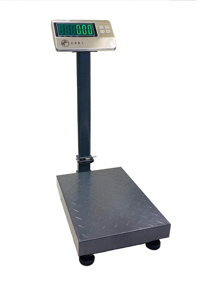 Klappbare digitale Plattformwaage staubdicht wiederaufladbar Schale inklusive Wiegen Digitalwaage Plattformwaage mit Ladegerät digitale Kranwaage